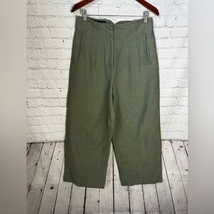Zara Olive Green Pants Large